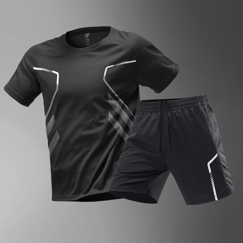 Schnelltrocknendes Colorblock-T-Shirt für Herren