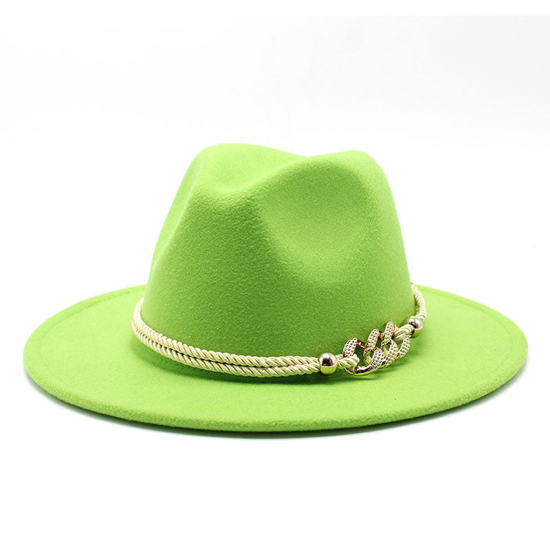 Britischer Vintage-Fedora-Hut für Damen