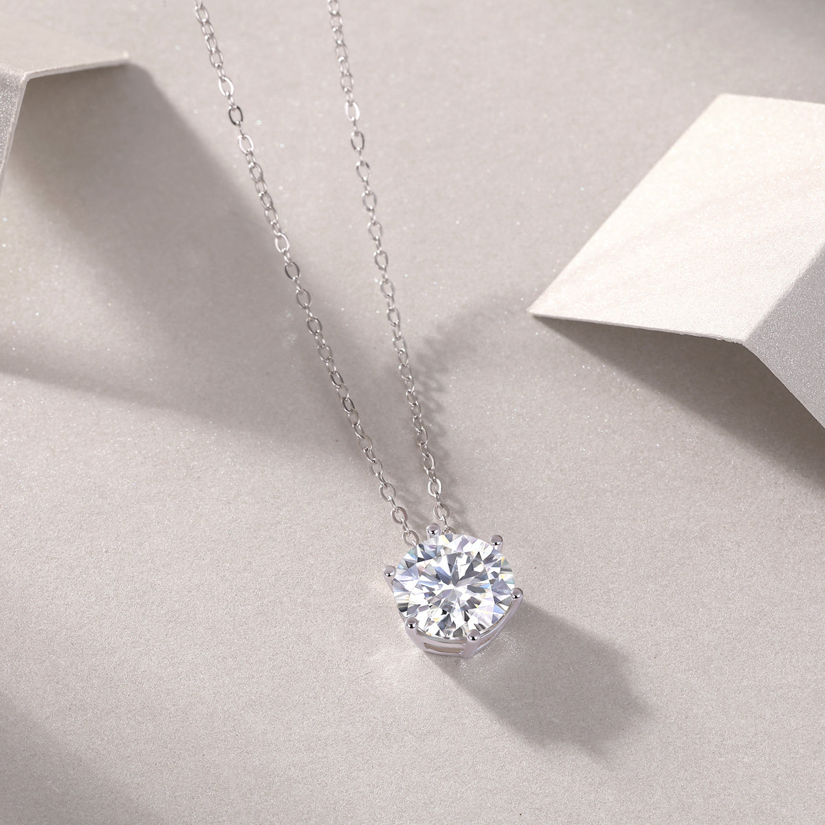 Afternoon Rose Diamond Pendant Set
