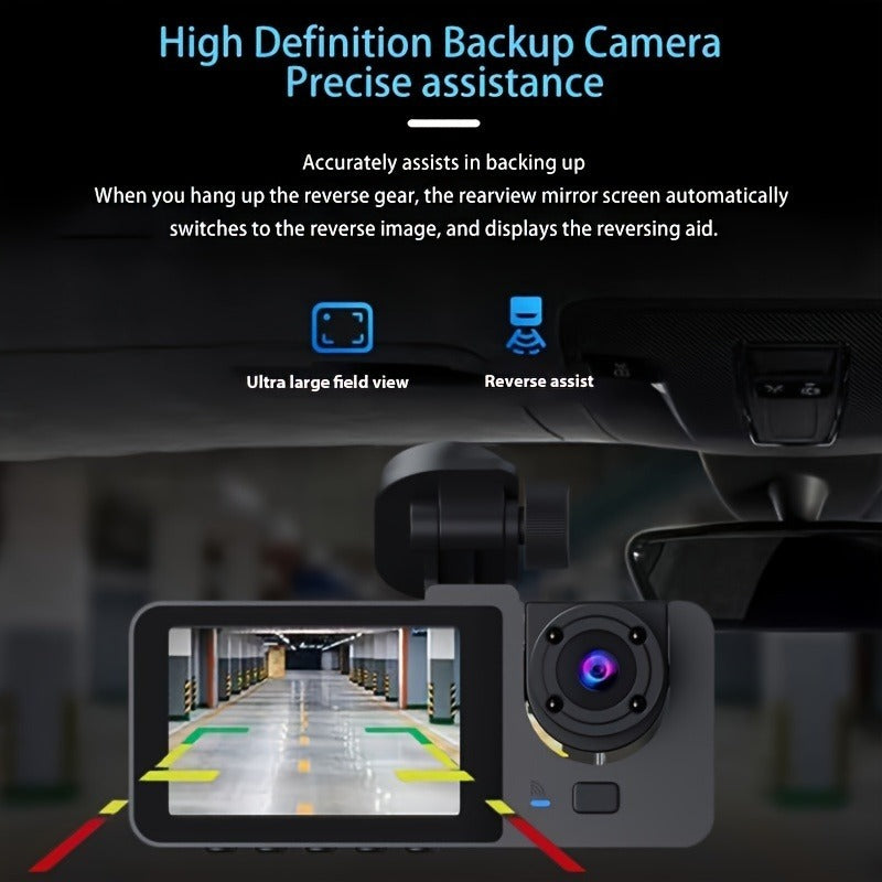Dashcam mit Rundum-Aufzeichnung