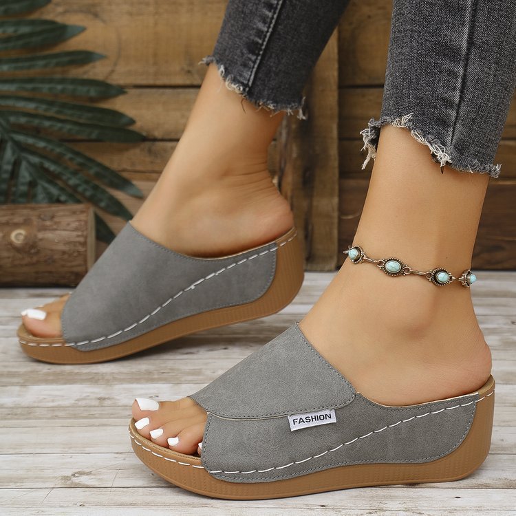 Summer Wedge Slides & Round Toe Flats