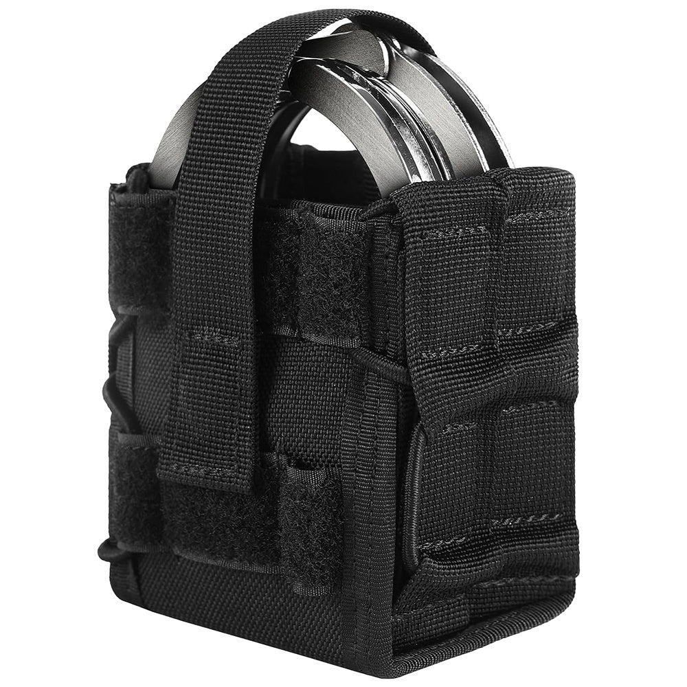 Doppelte MOLLE-Taktiktasche mit Handschellen