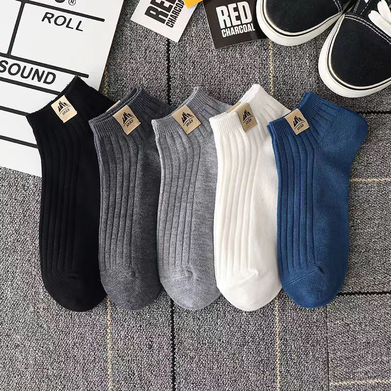 Sommer-Socken aus Baumwolle mit niedrigem Schnitt