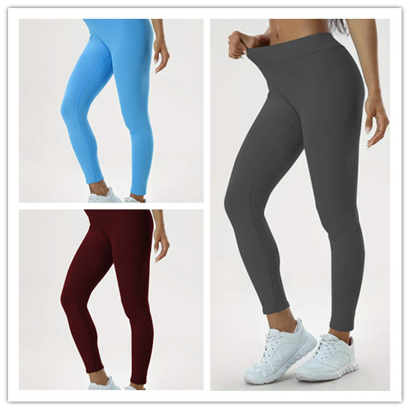 Yogahose mit hoher Taille