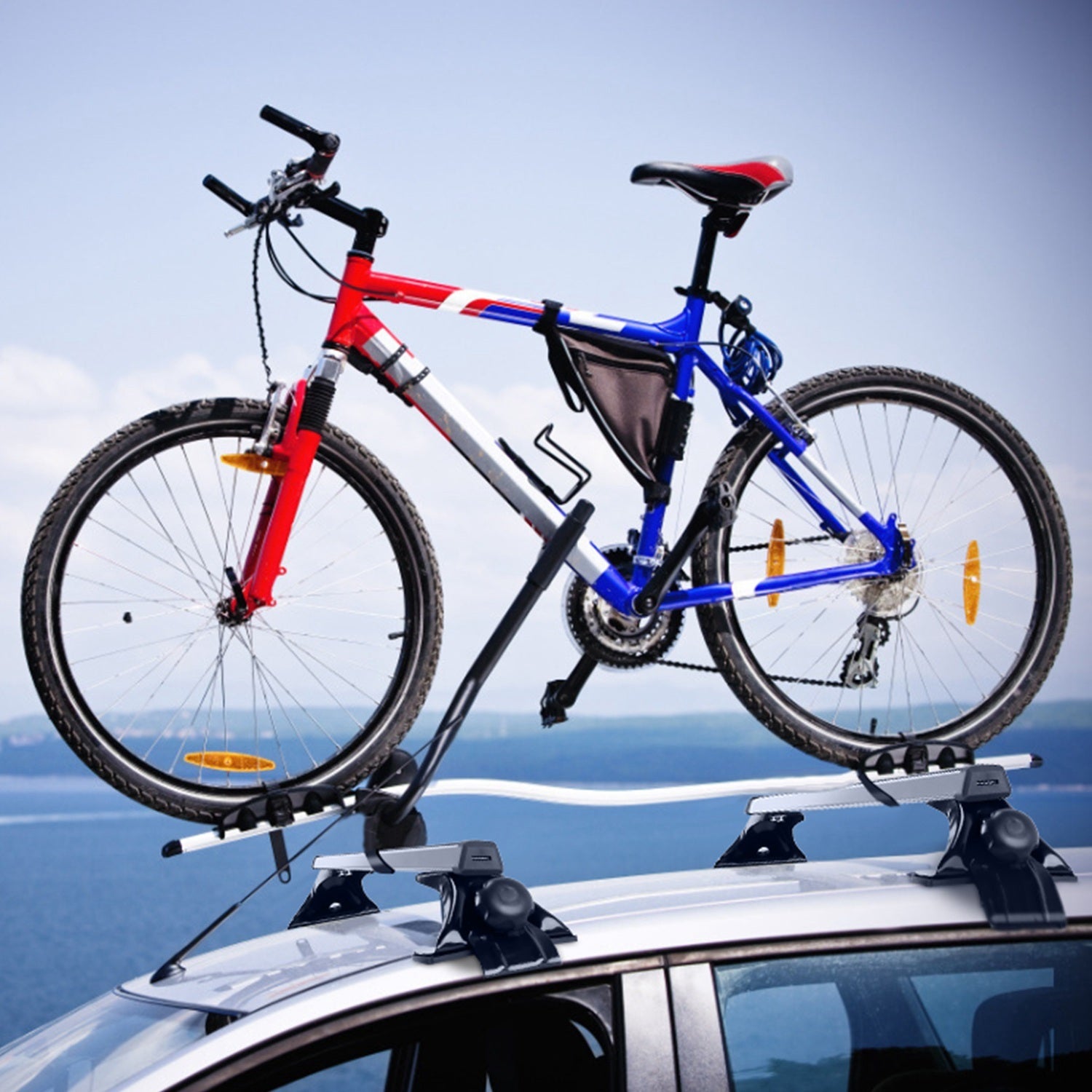 Universal 47.24in Aluminum Roof Rack