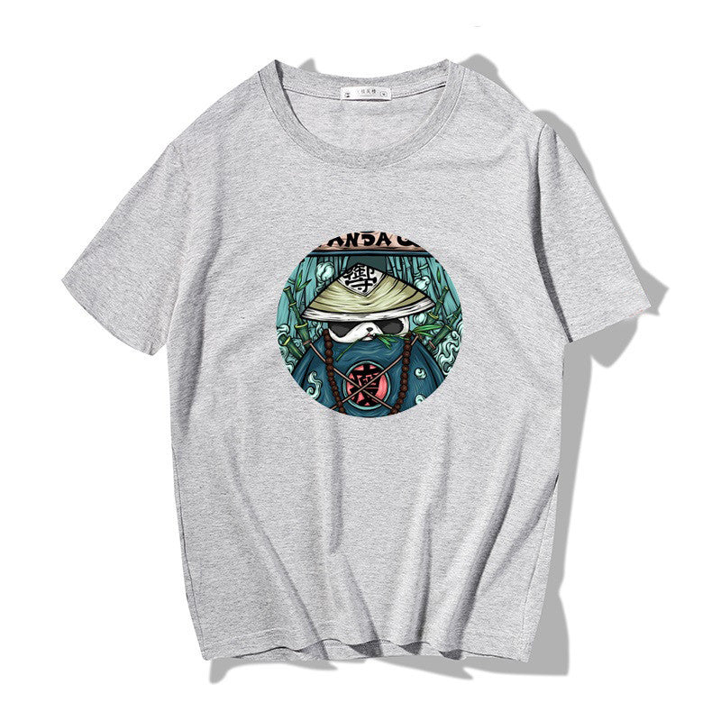 Lockeres Sommer-T-Shirt aus Baumwolle für Herren