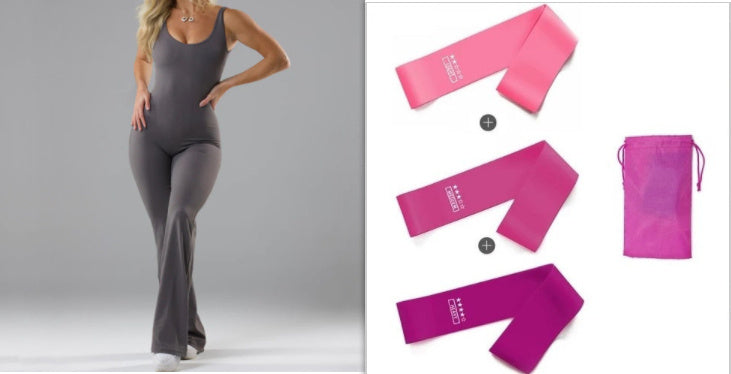 Slim Fit Backless Hip Raise Jumpsuit