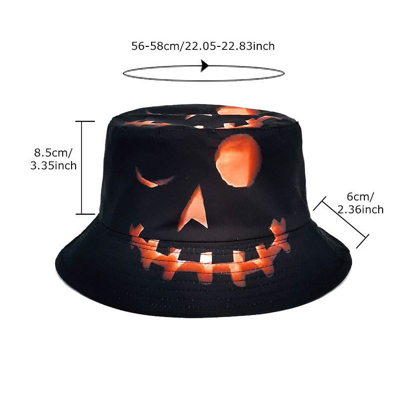 Halloween Kürbis Cartoon Fischerhut