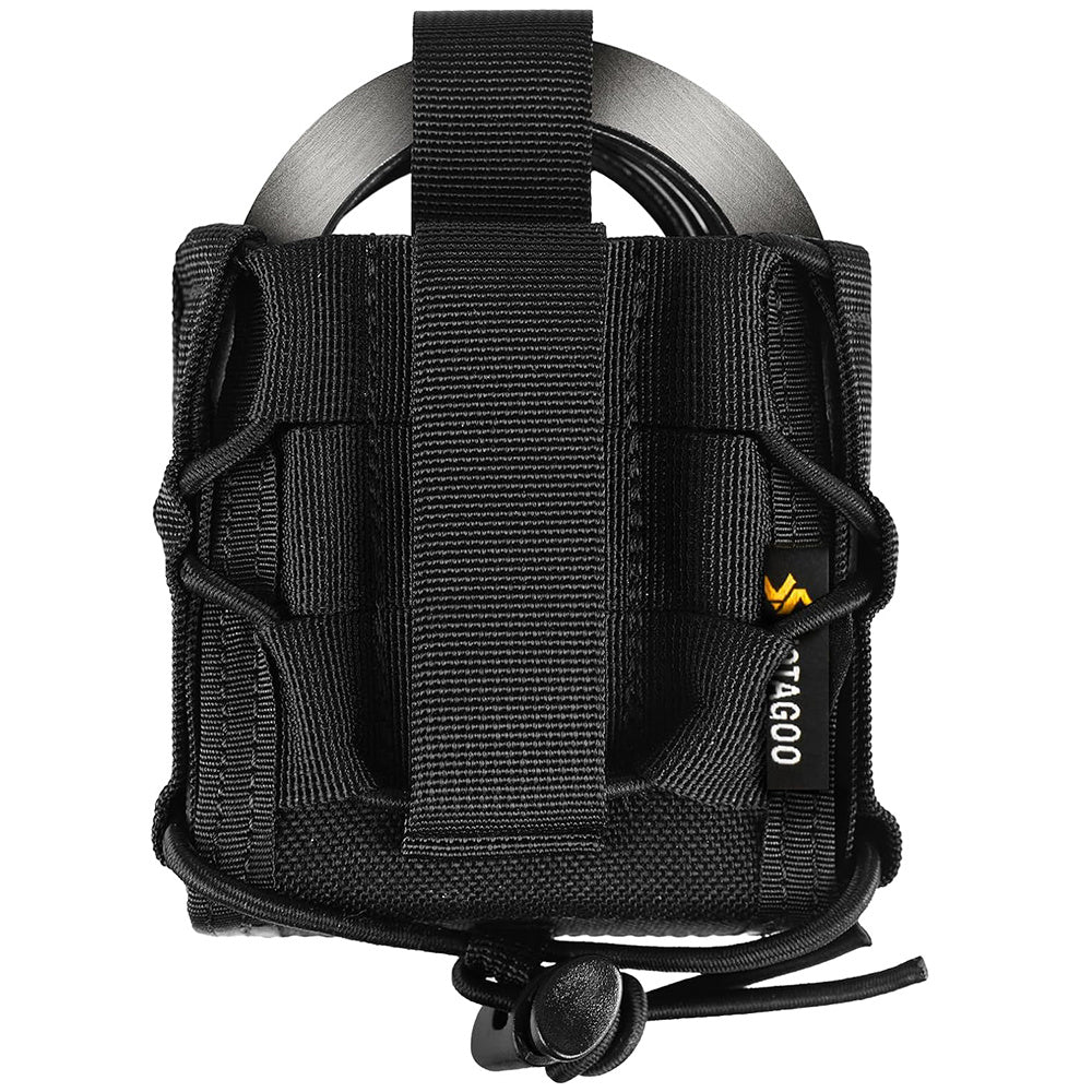 Doppelte MOLLE-Taktiktasche mit Handschellen