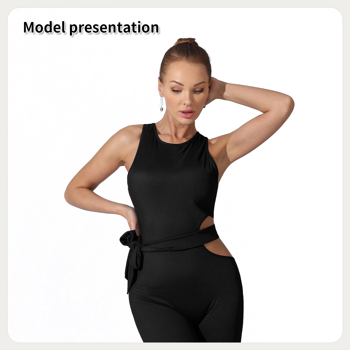 Women's Elegant Polyester Jumpsuit