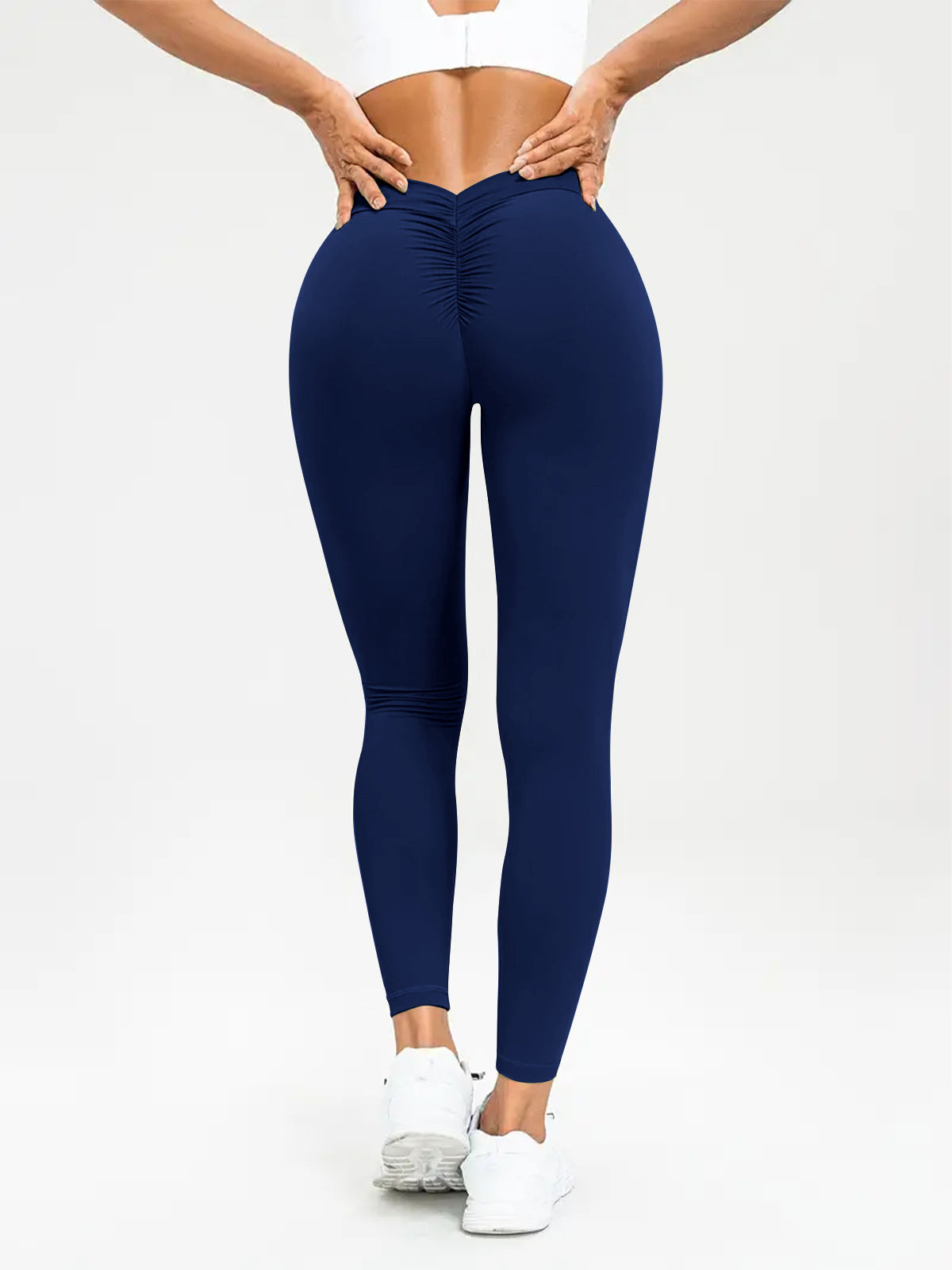 Yogahose mit hoher Taille