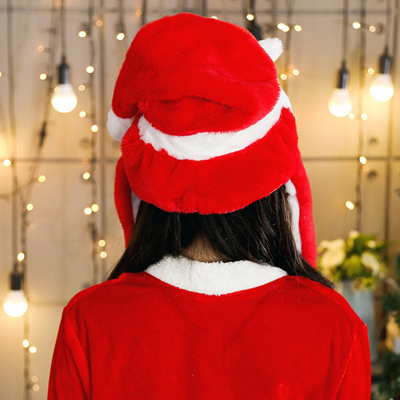 Movable Christmas Santa Hat Cute