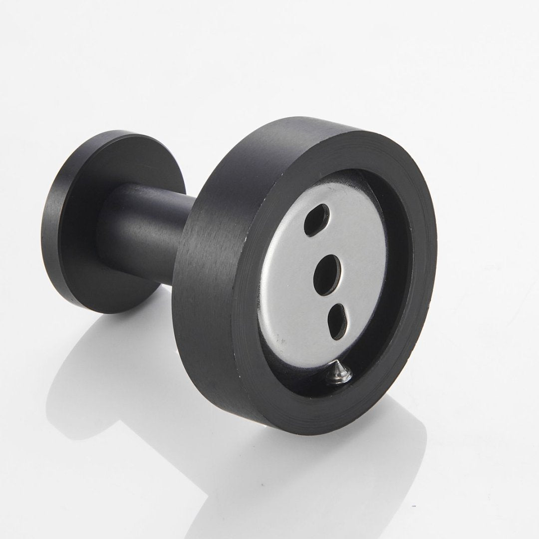 Matte Black Wall Hooks – 4 Pack Set