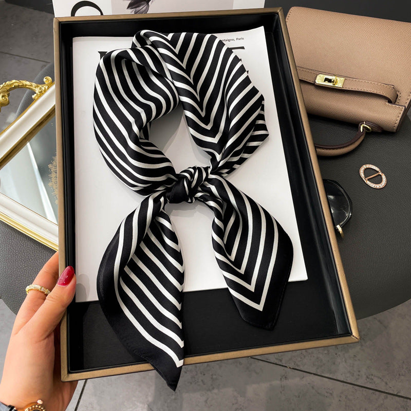 Color Block Lightweight Fashion Scarf