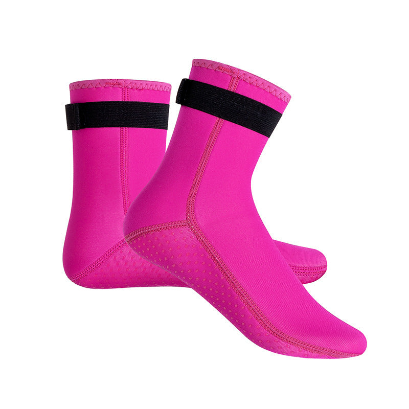 Chaussettes de plongée imperméables 5 mm pour hommes