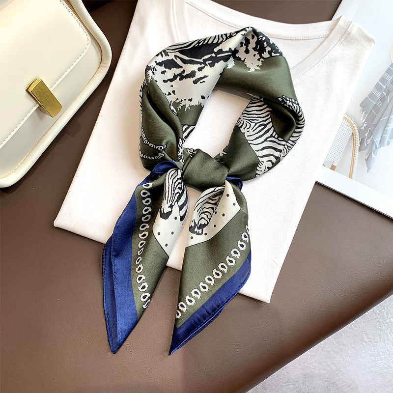 Color Block Lightweight Fashion Scarf