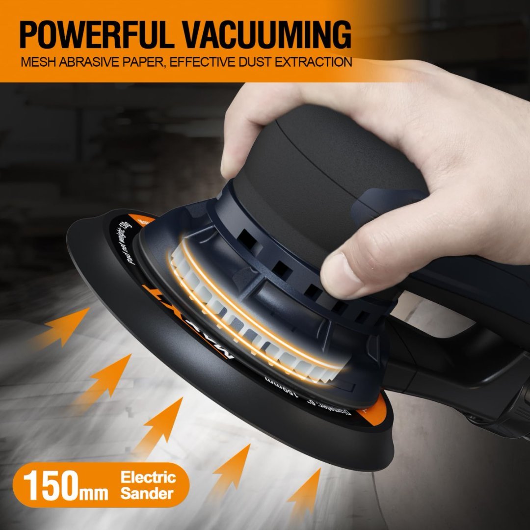 Electric 5mm Random Orbital Sander Kit