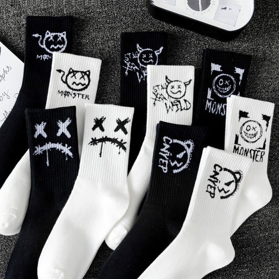 Chaussettes mi-mollet printemps/été pour hommes