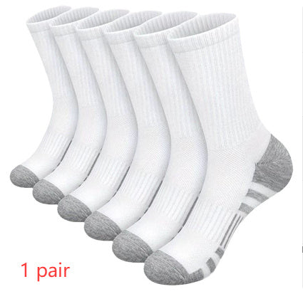 Chaussettes de basket-ball en coton grande taille