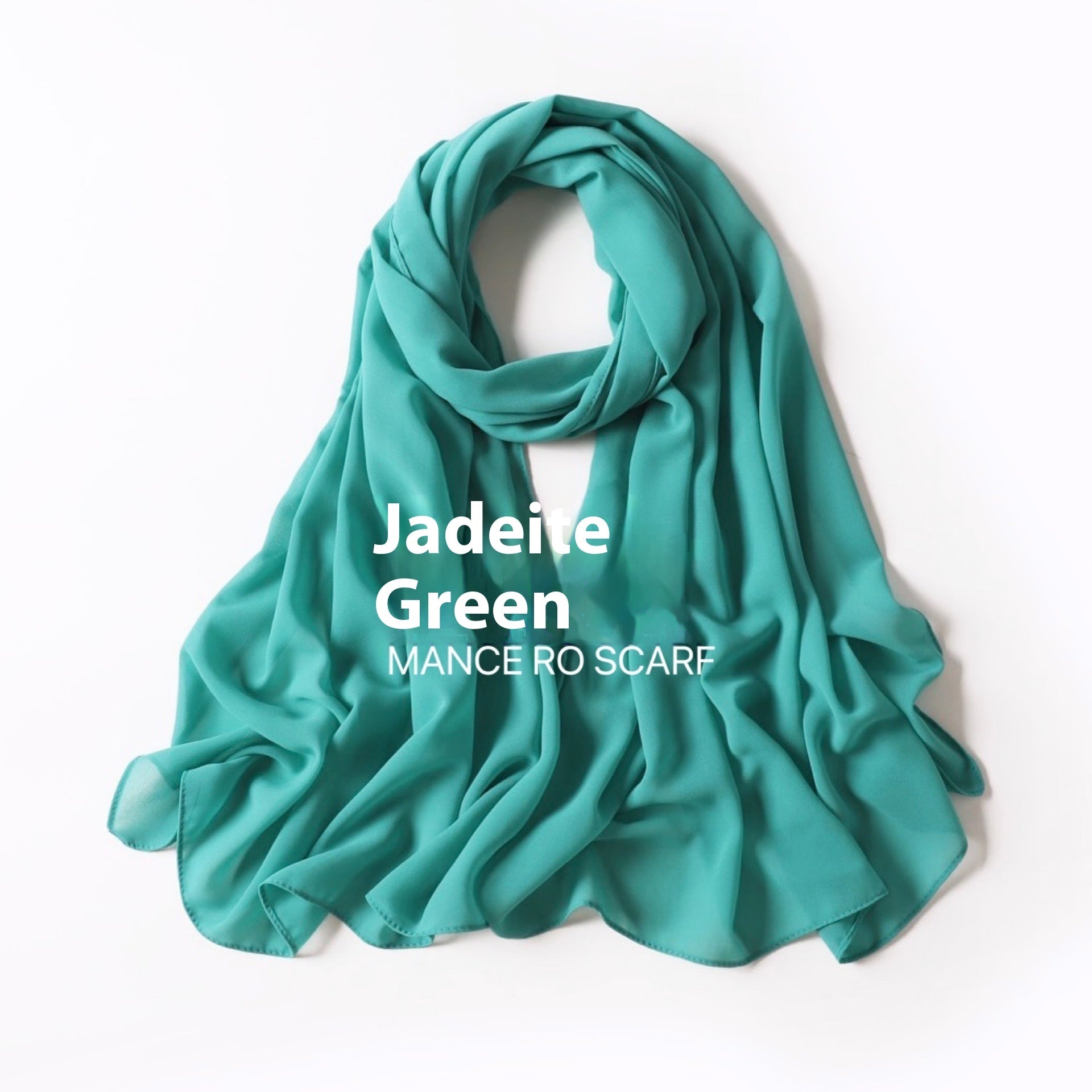 Perlen Chiffon Kopftuch Schleier Wickeltuch