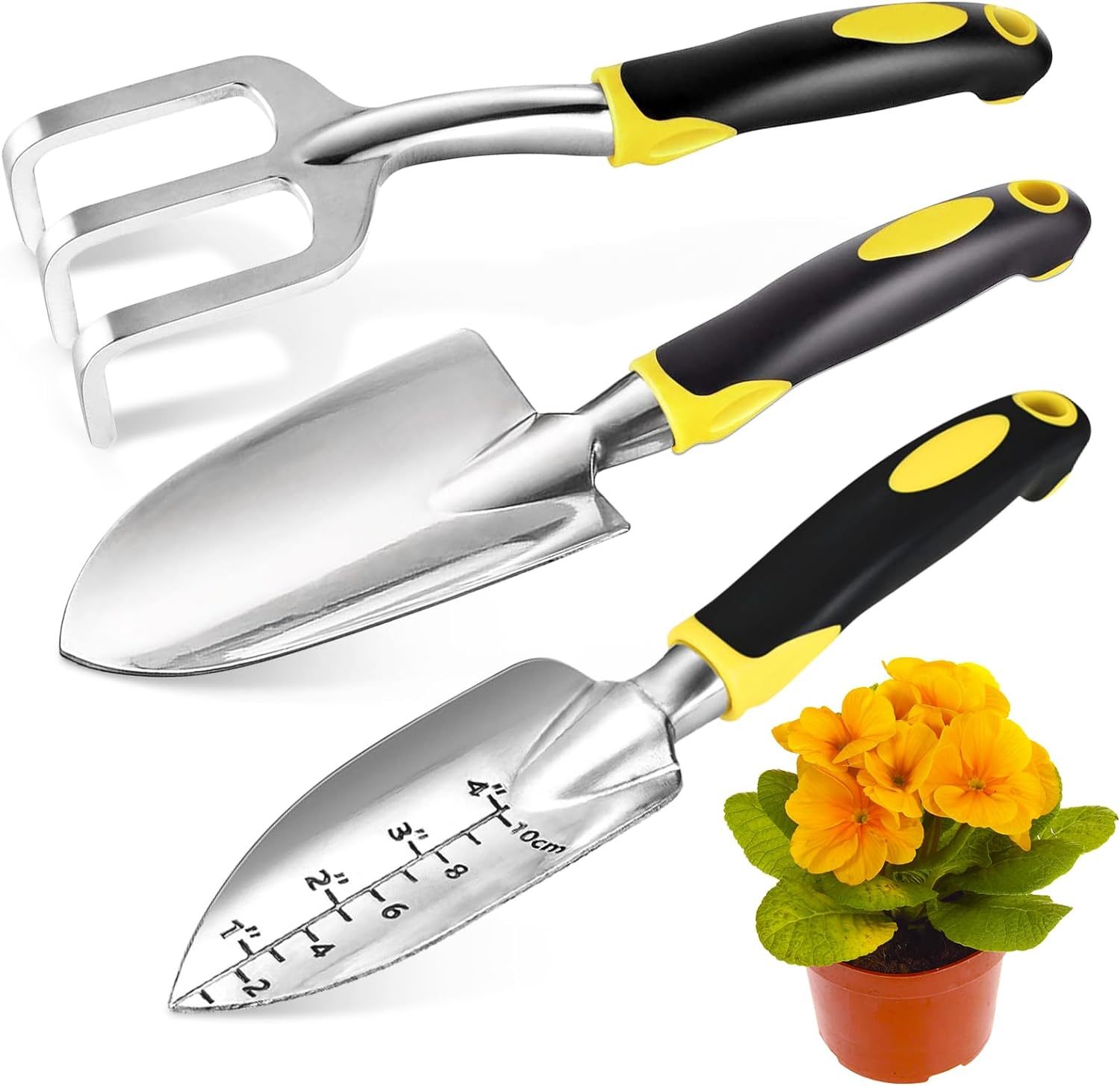3-teiliges Hochleistungs-Gartenhandwerkzeugset
