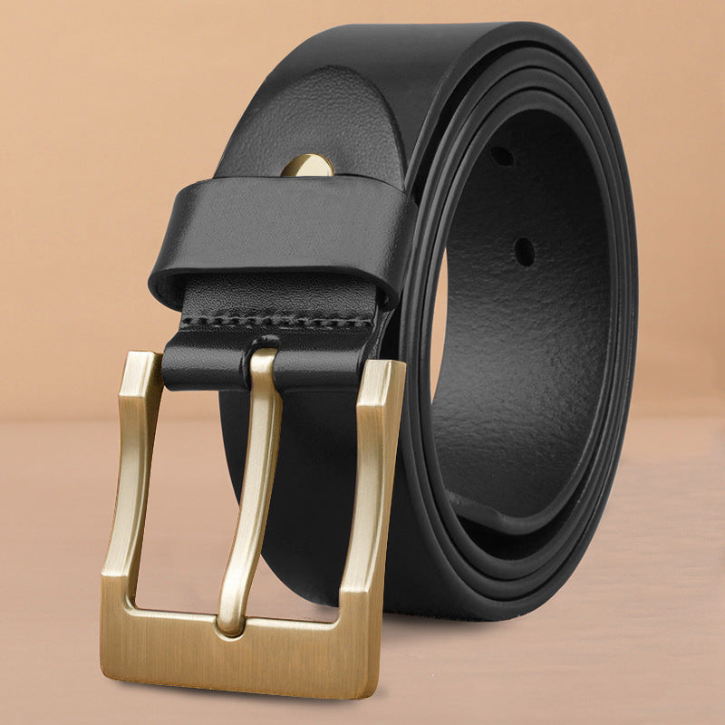 Ceinture décontractée à boucle ardillon pour homme