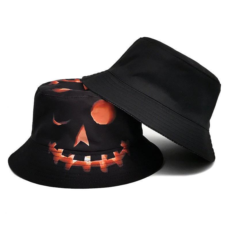 Halloween Kürbis Cartoon Fischerhut