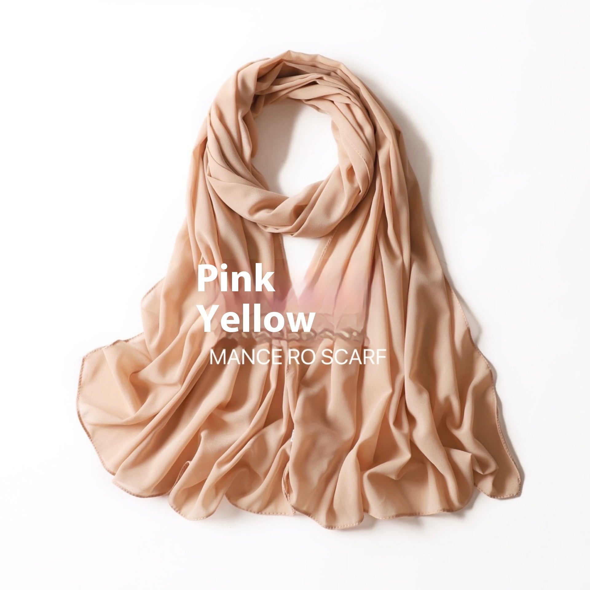 Perlen Chiffon Kopftuch Schleier Wickeltuch