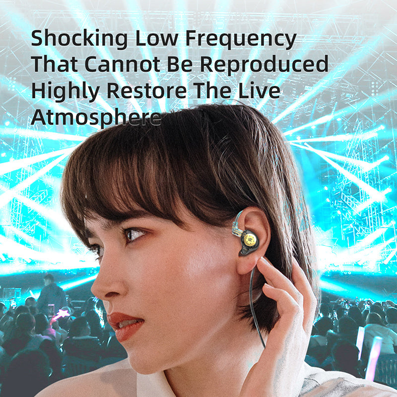 KZ EDX Pro In-Ear Bass Monitor Earphones