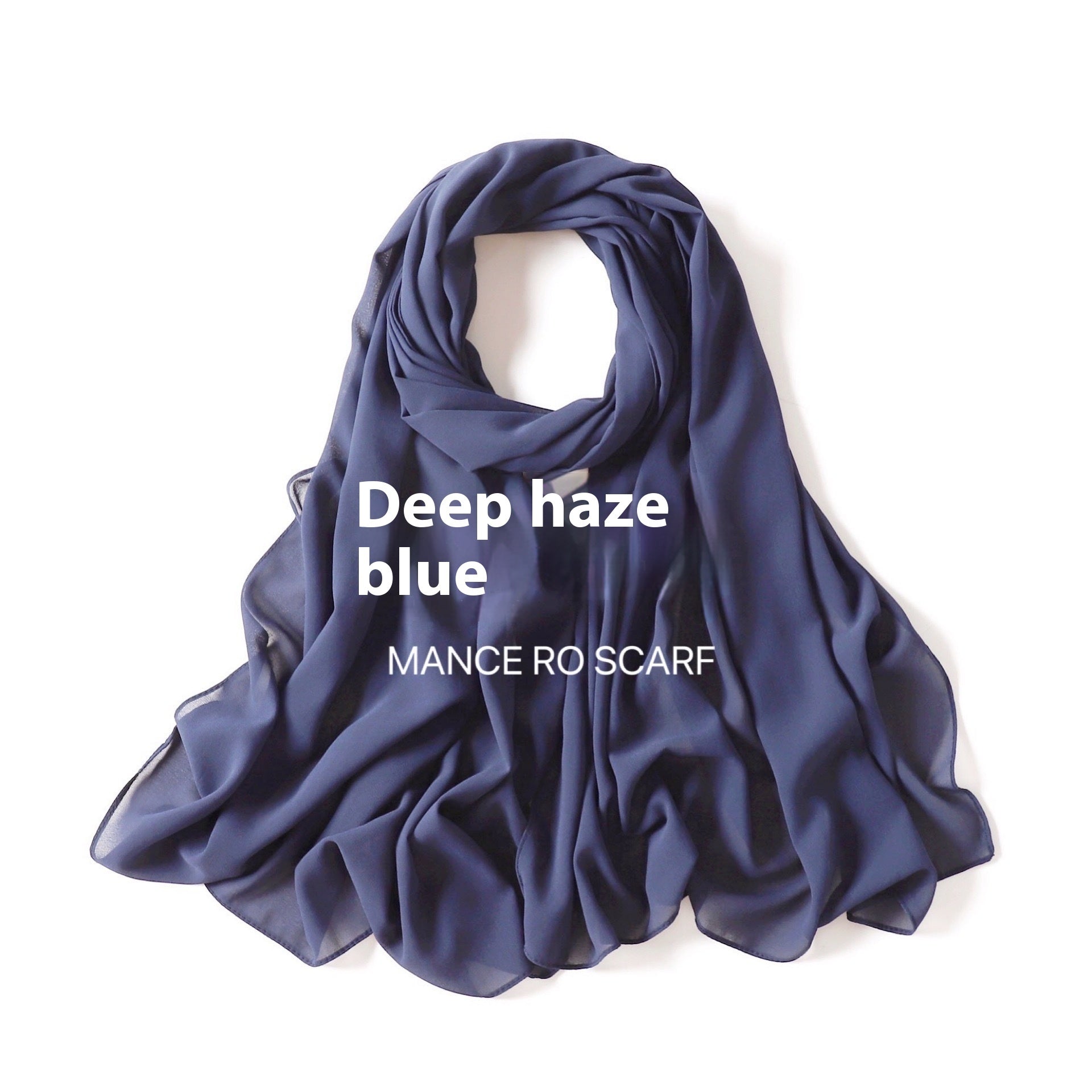 Perlen Chiffon Kopftuch Schleier Wickeltuch