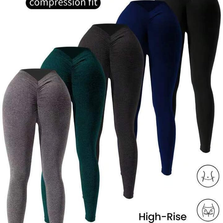 V-Waist Hip Lift Training Tights