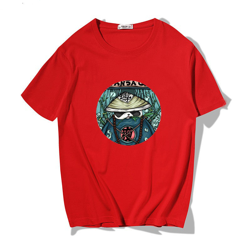 Lockeres Sommer-T-Shirt aus Baumwolle für Herren