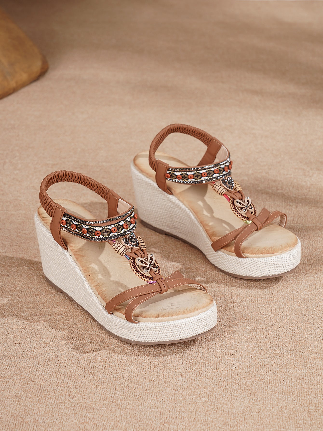 Versatile Beach Wedge Sandals