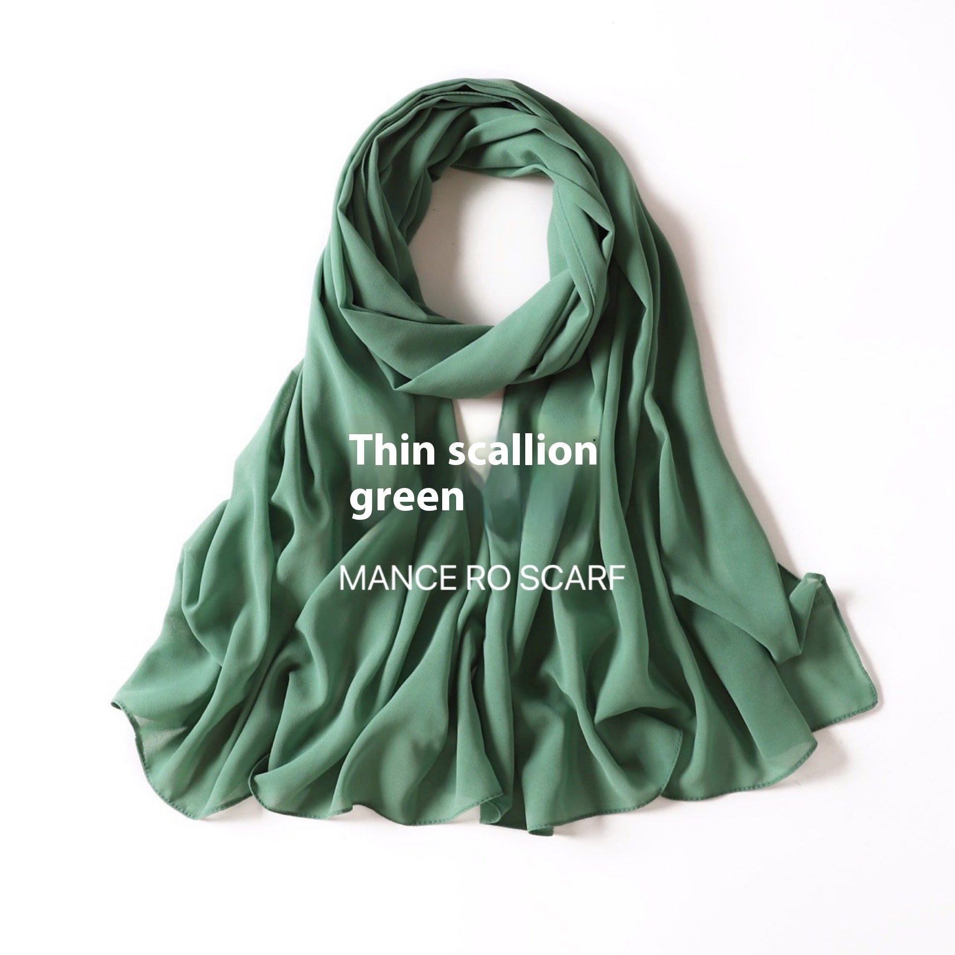 Perlen Chiffon Kopftuch Schleier Wickeltuch