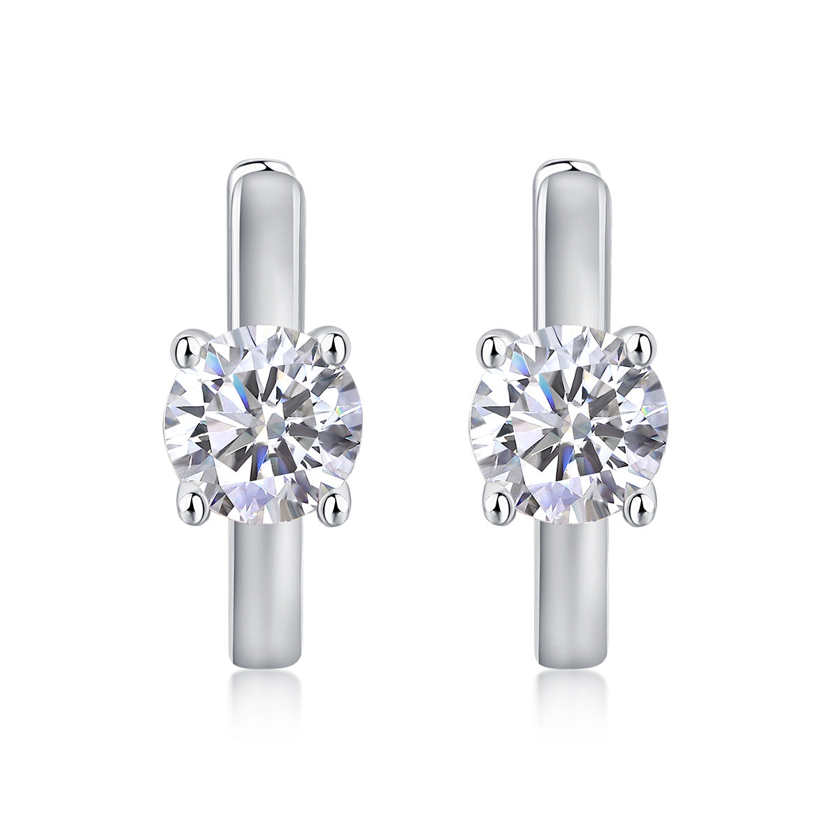Herz aus luxuriösen Diamant-Ohrsteckern
