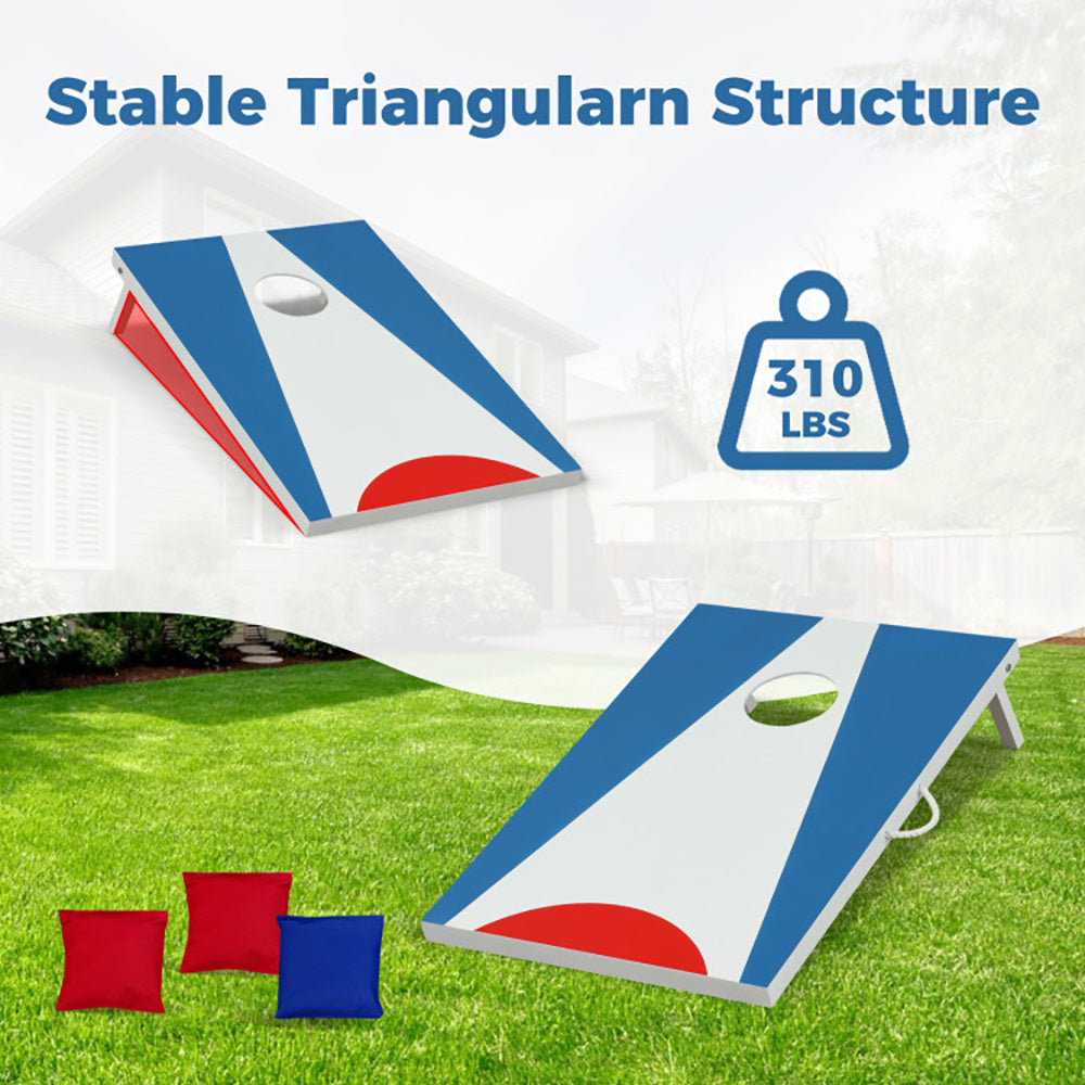 Tragbares Cornhole-Brett