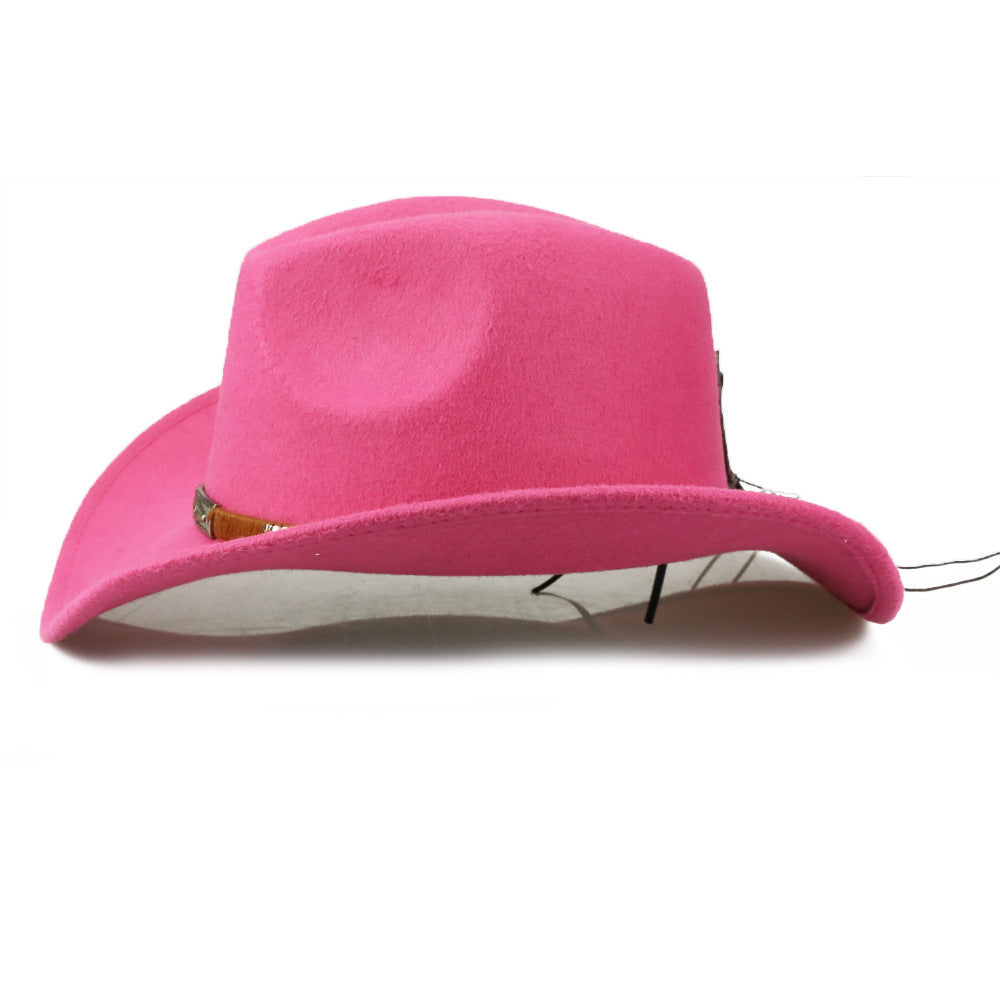 Trendy Woolen Denim Cap