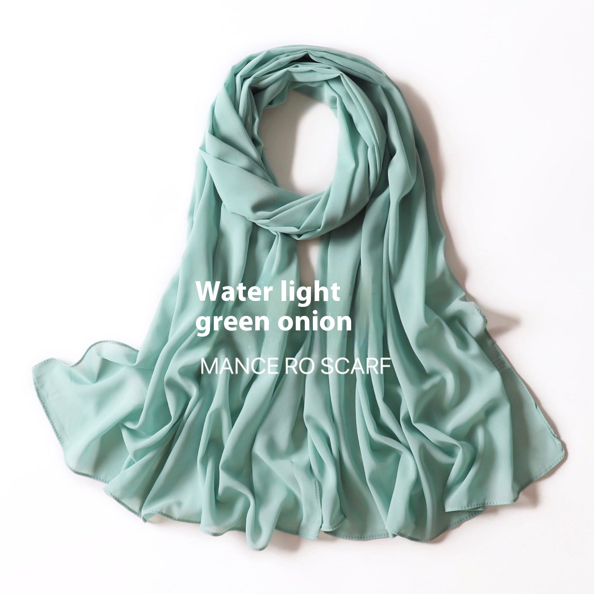 Perlen Chiffon Kopftuch Schleier Wickeltuch