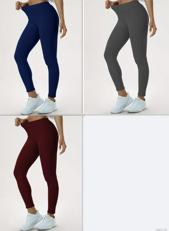 Yogahose mit hoher Taille