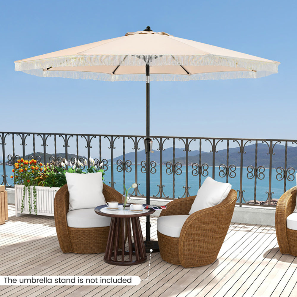9 Fuß Sonnenschutz-Terrassenschirm