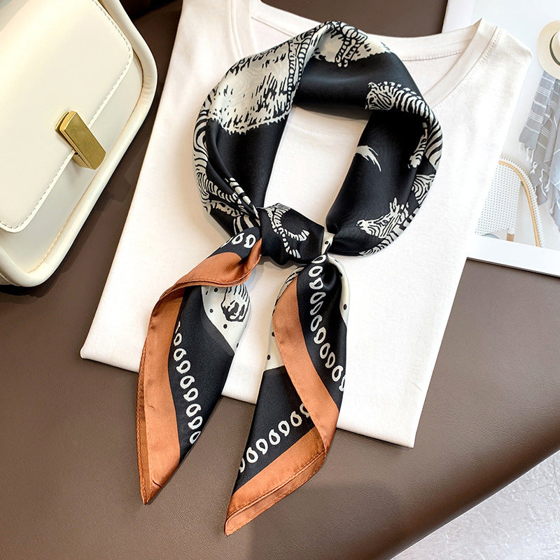 Color Block Lightweight Fashion Scarf