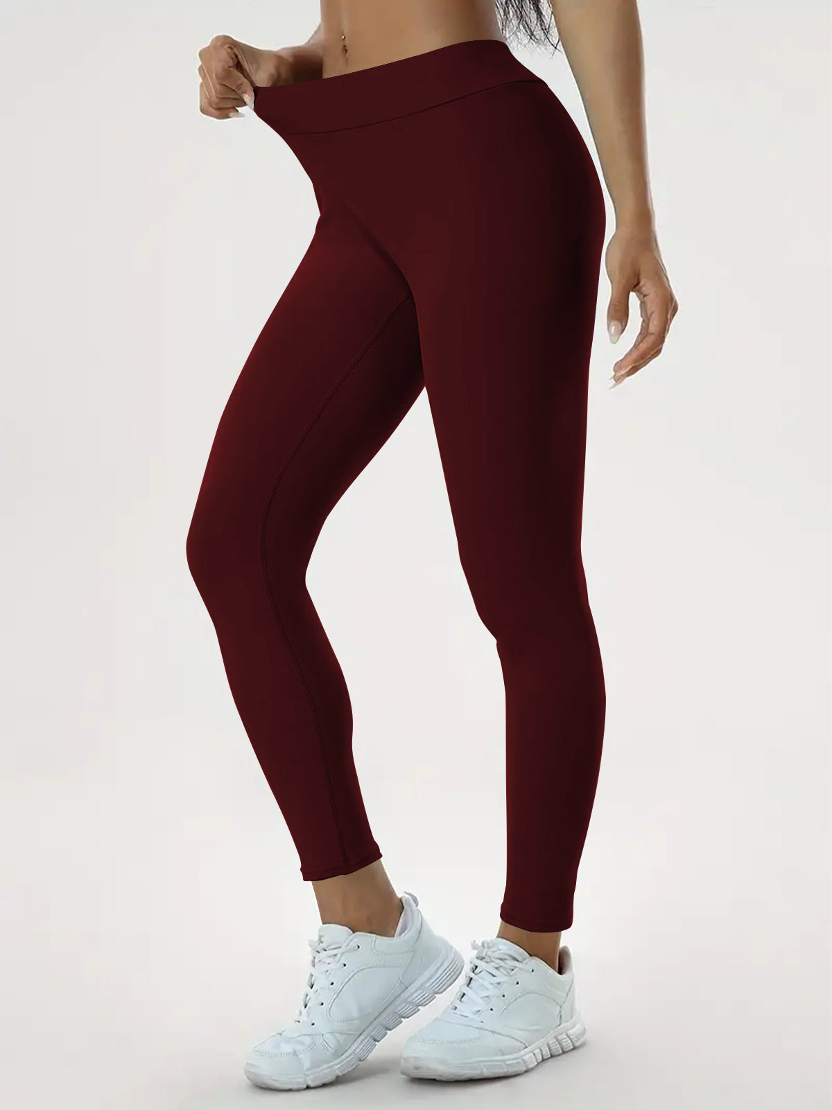 Yogahose mit hoher Taille