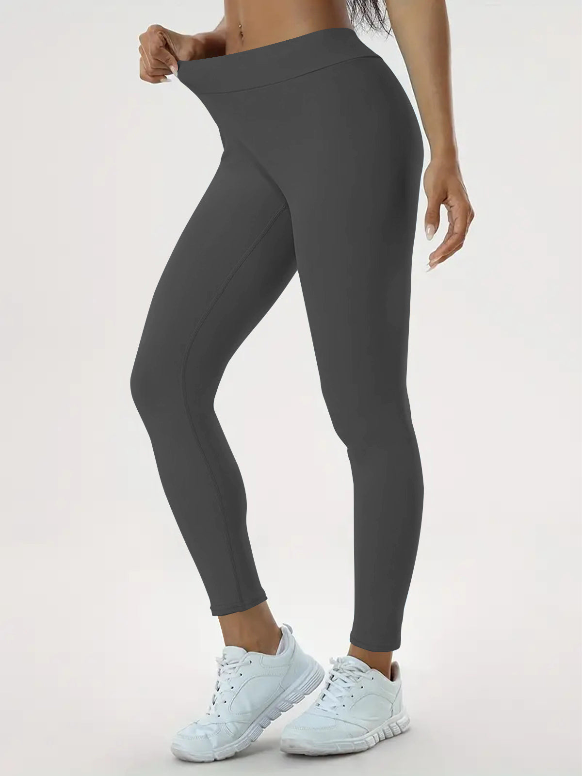 Yogahose mit hoher Taille