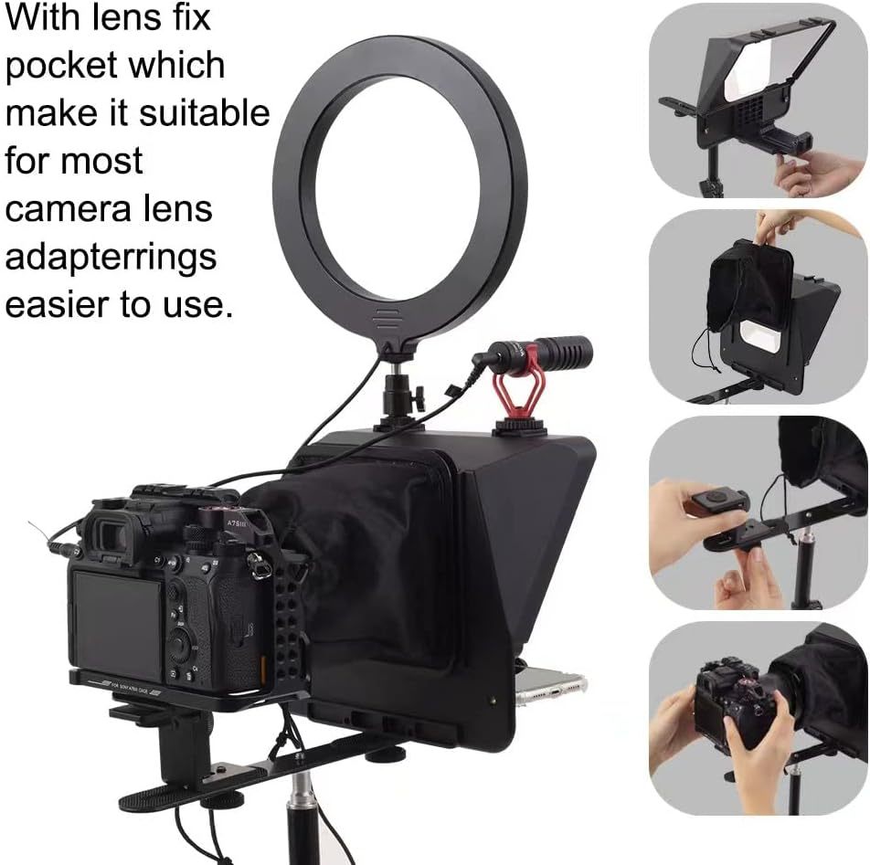 Tragbares Smartphone-SLR-Teleprompter-Kit